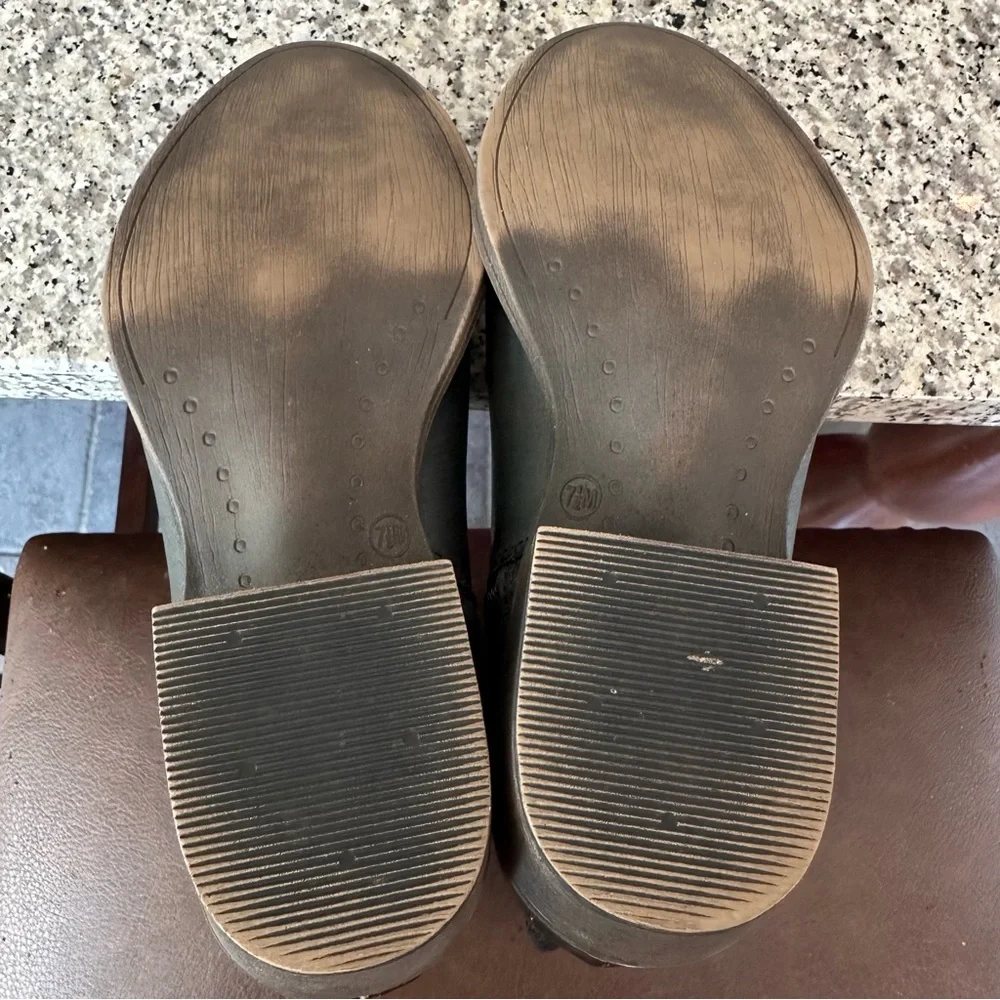 Christopher & Banks Faux Leather Boots 7.5